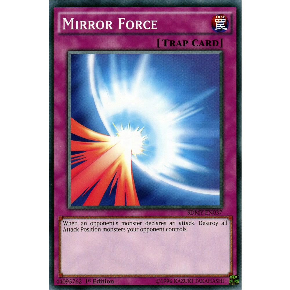 Mirror Force SDMY-EN037 Yu-Gi-Oh! Card from the Yugi Muto Set