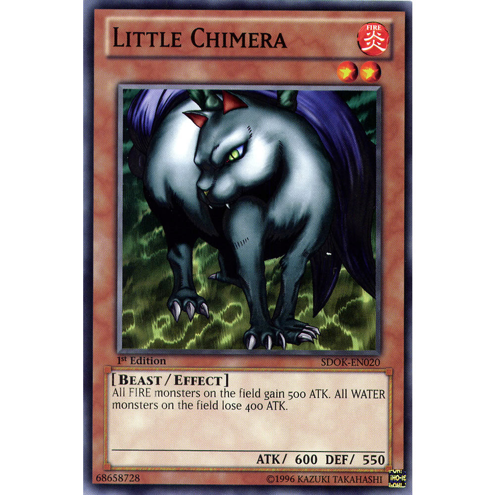 Little Chimera SDOK-EN020 Yu-Gi-Oh! Card from the Onslaught of the Fire Kings Set