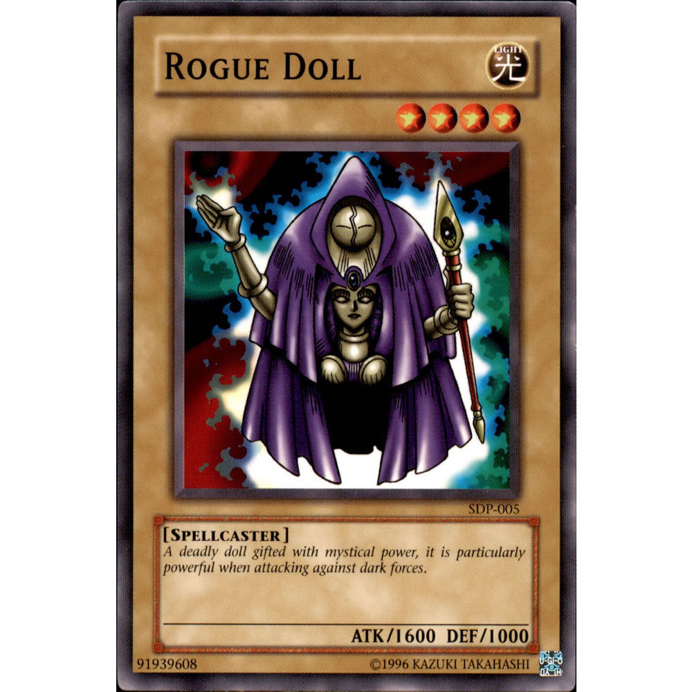 Rogue Doll  SDP-005 Yu-Gi-Oh! Card from the Pegasus Set