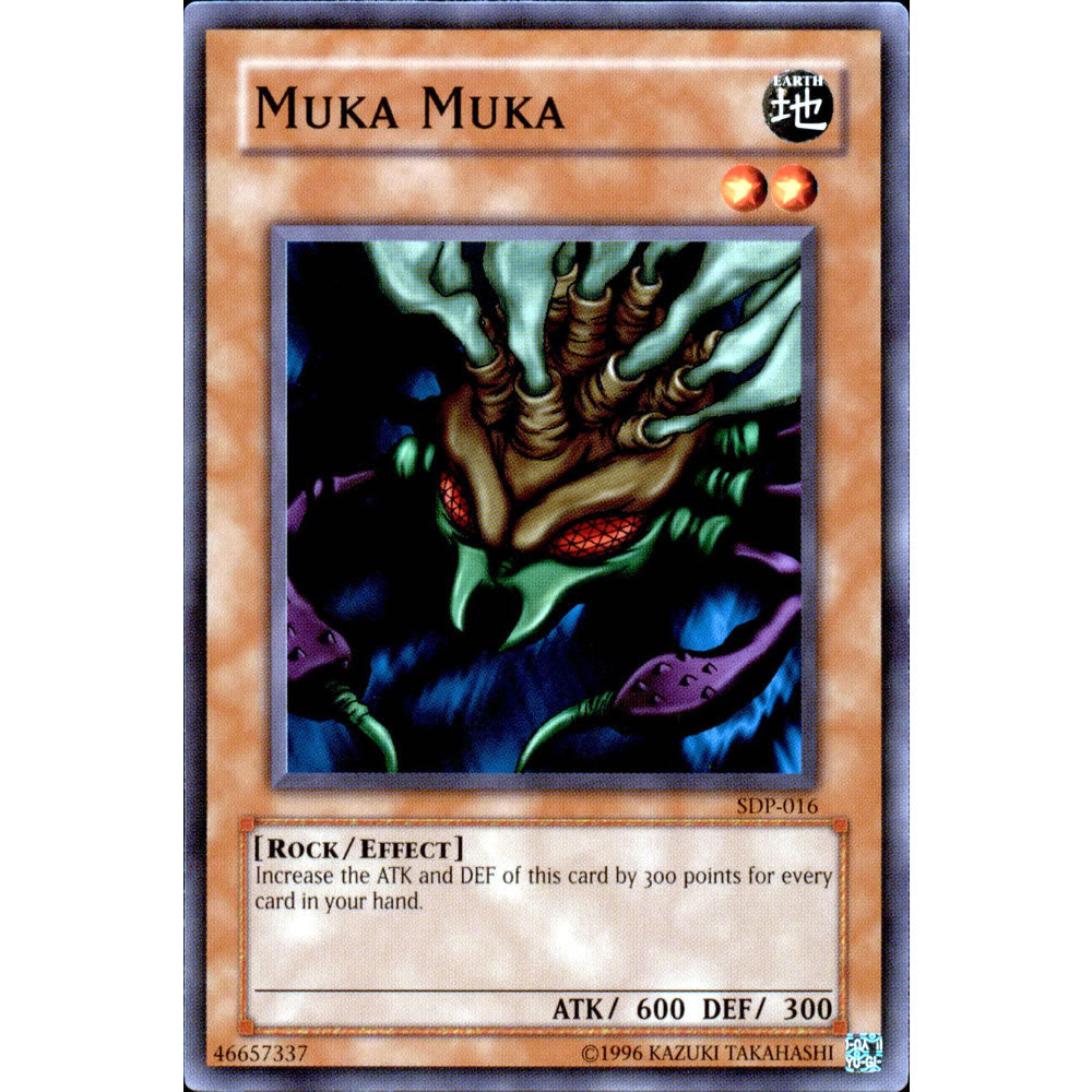 Muka Muka SDP-016 Yu-Gi-Oh! Card from the Pegasus Set