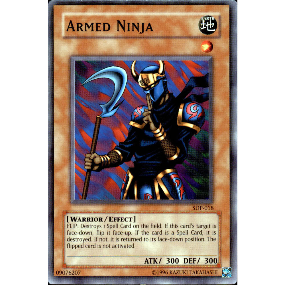 Armed Ninja SDP-018 Yu-Gi-Oh! Card from the Pegasus Set