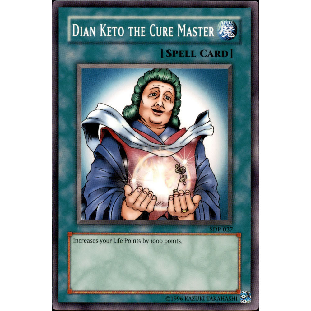 Dian Keto the Cure Master SDP-027 Yu-Gi-Oh! Card from the Pegasus Set