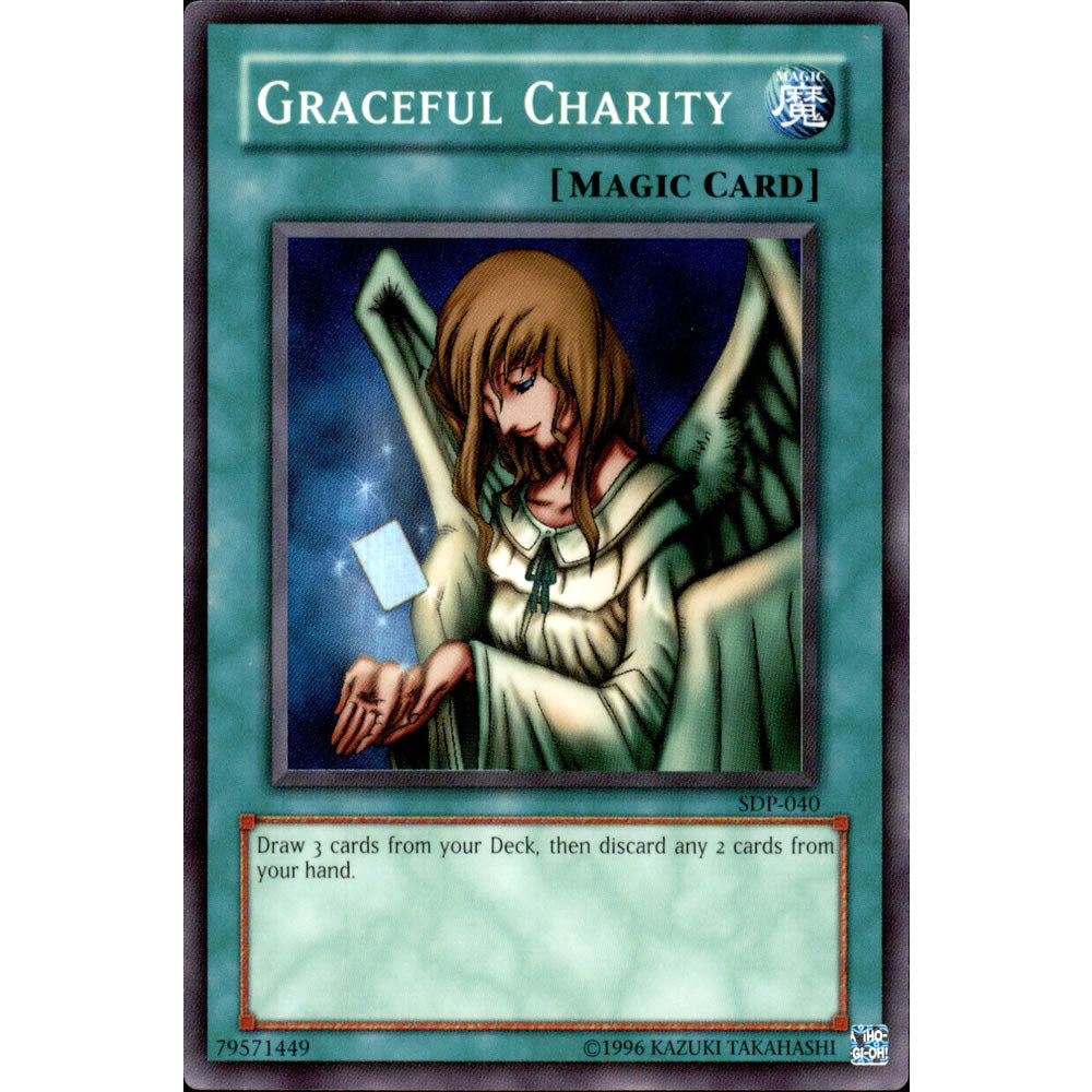 Graceful Charity SDP-040 Yu-Gi-Oh! Card from the Pegasus Set
