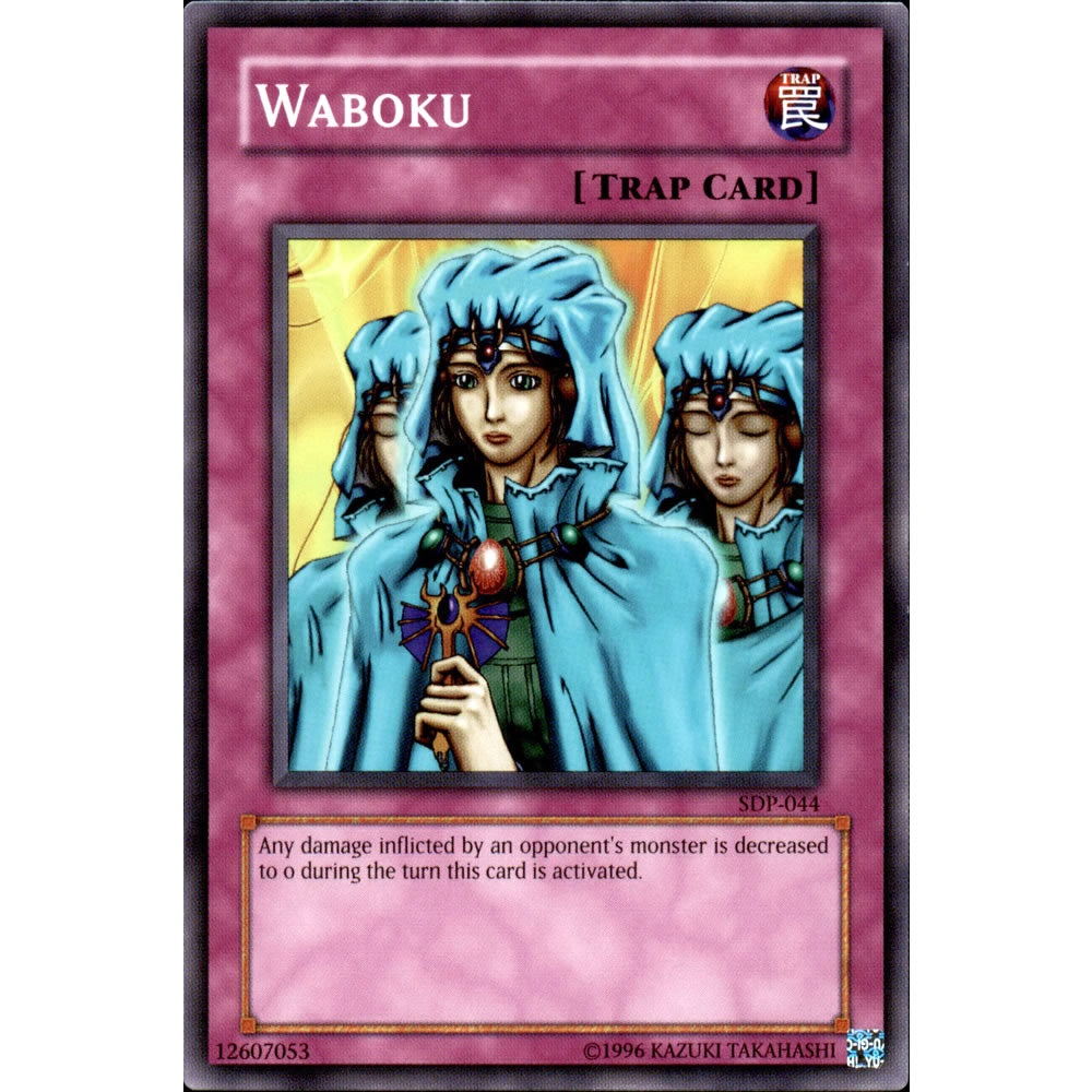 Waboku  SDP-044 Yu-Gi-Oh! Card from the Pegasus Set