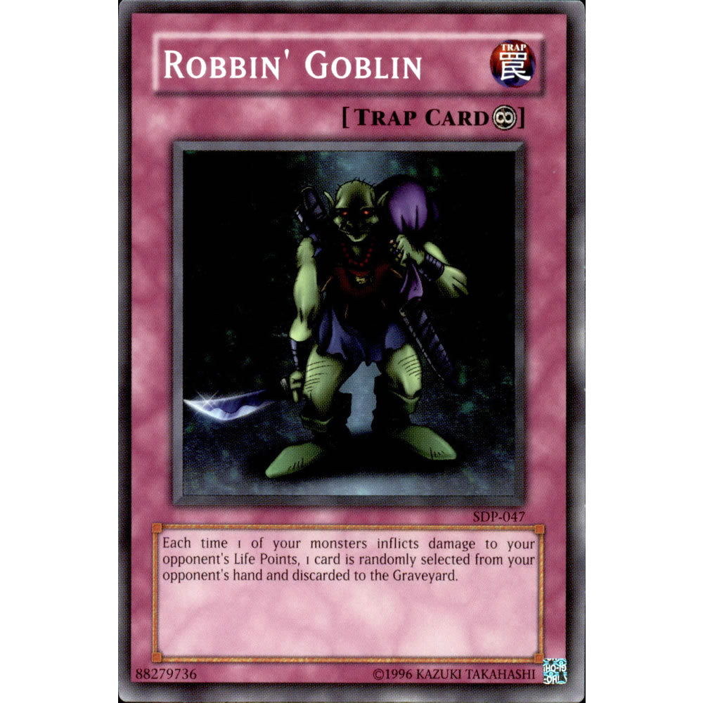 Robbin' Goblin SDP-047 Yu-Gi-Oh! Card from the Pegasus Set