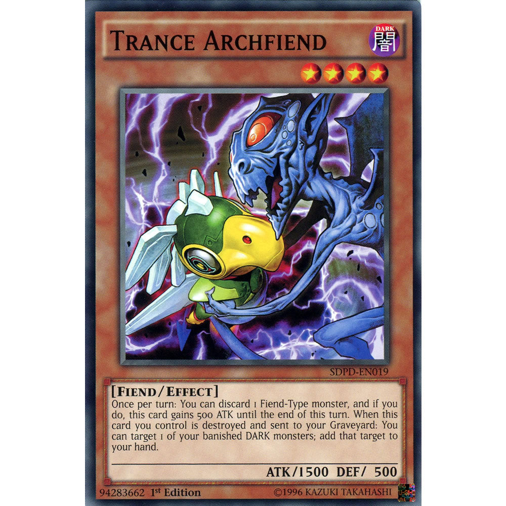 Trance Archfiend SDPD-EN019 Yu-Gi-Oh! Card from the Pendulum Domination Set