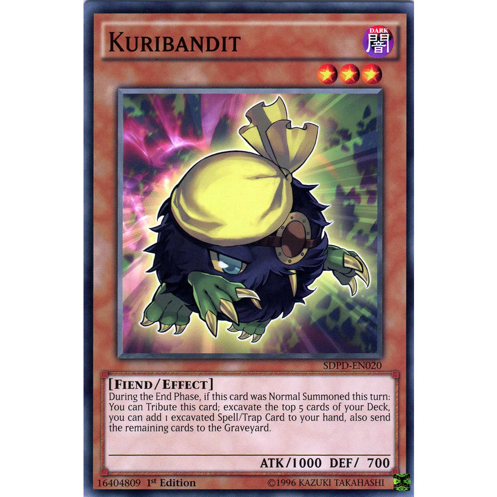 Kuribandit SDPD-EN020 Yu-Gi-Oh! Card from the Pendulum Domination Set