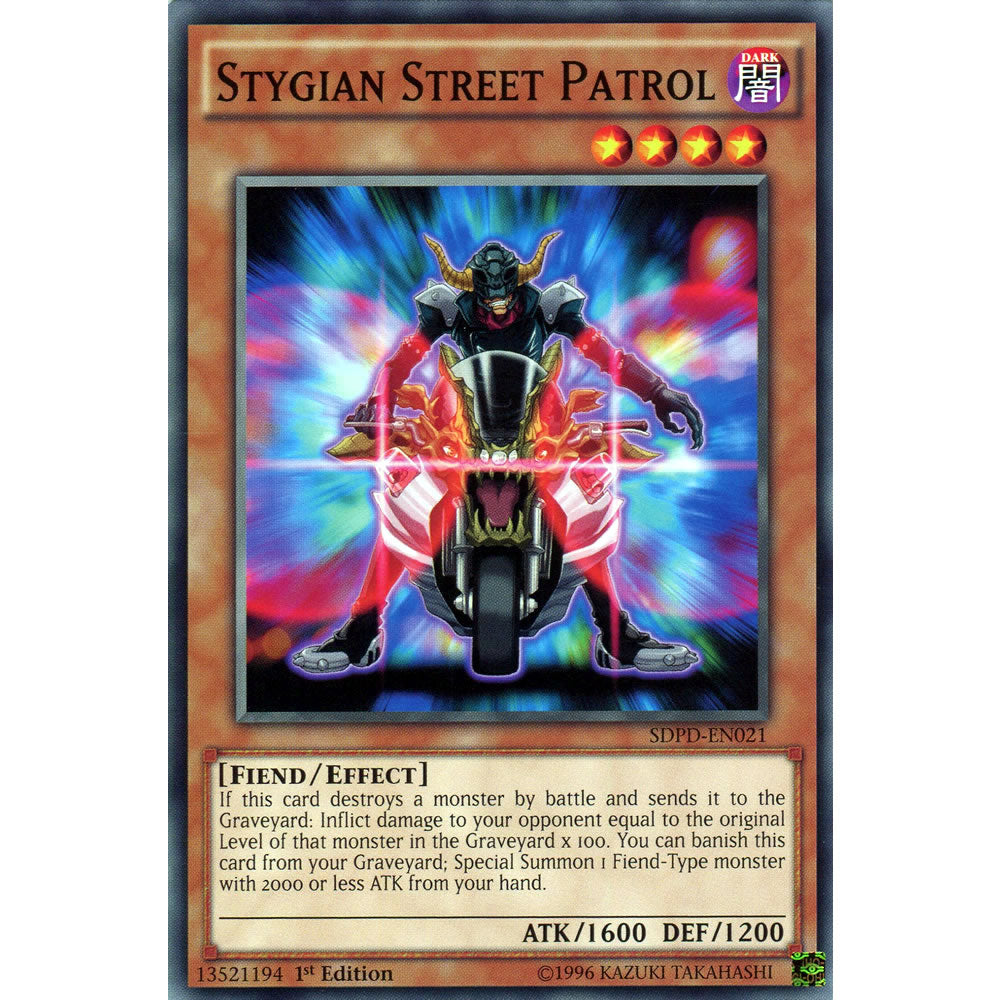 Stygian Street Patrol SDPD-EN021 Yu-Gi-Oh! Card from the Pendulum Domination Set