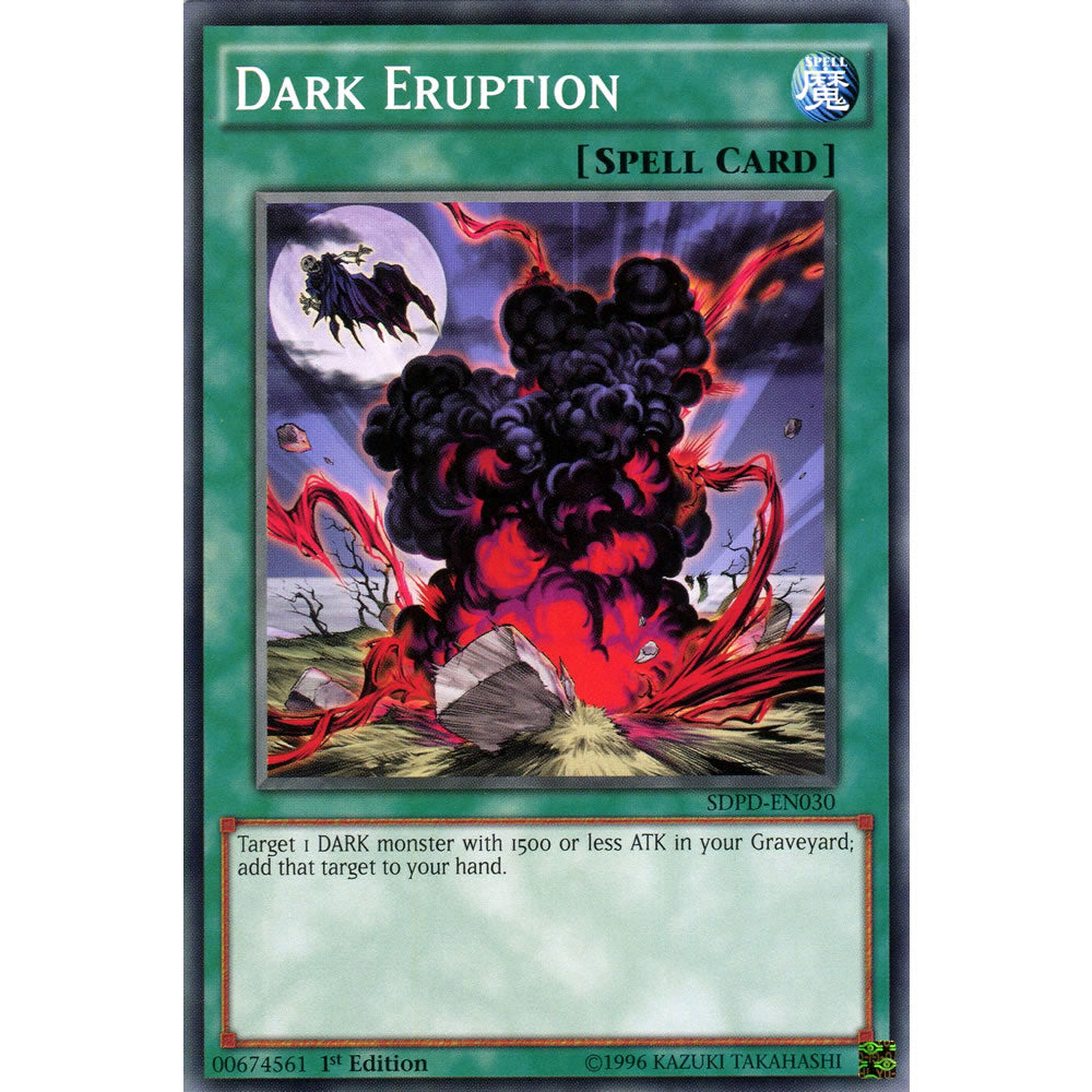 Dark Eruption SDPD-EN030 Yu-Gi-Oh! Card from the Pendulum Domination Set