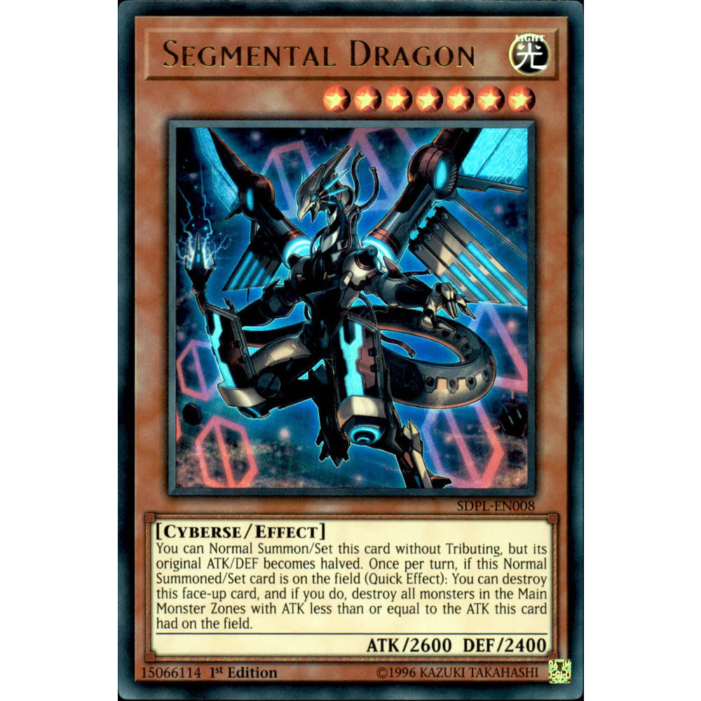 Segmental Dragon SDPL-EN008 Yu-Gi-Oh! Card from the Powercode Link Set