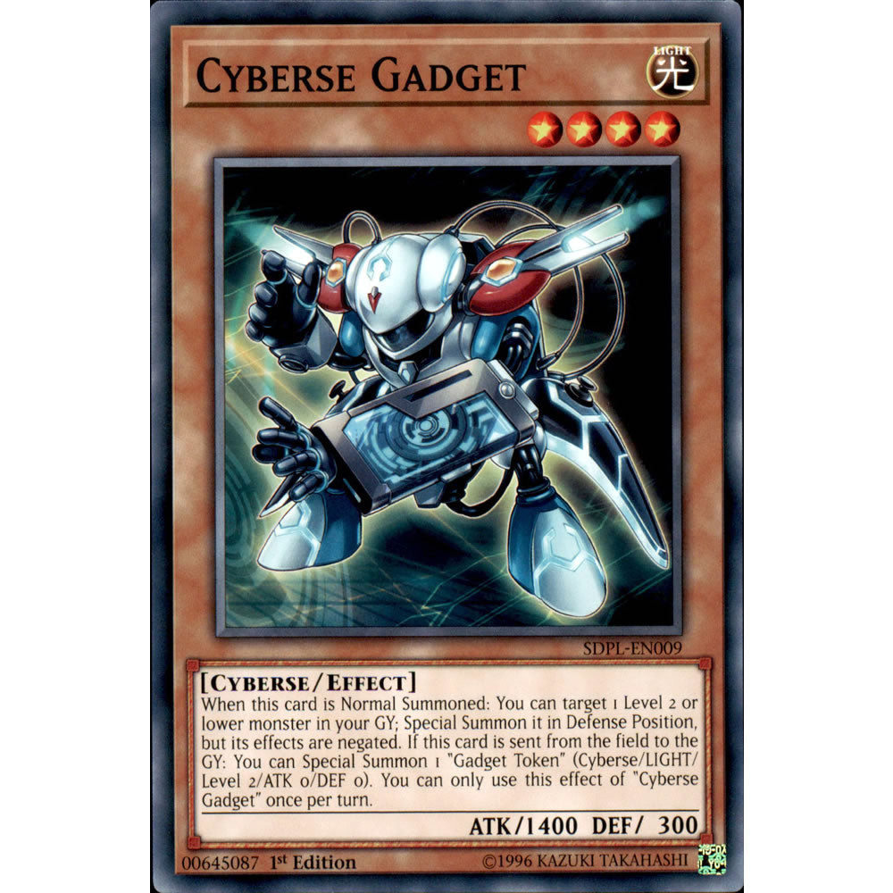 Cyberse Gadget SDPL-EN009 Yu-Gi-Oh! Card from the Powercode Link Set