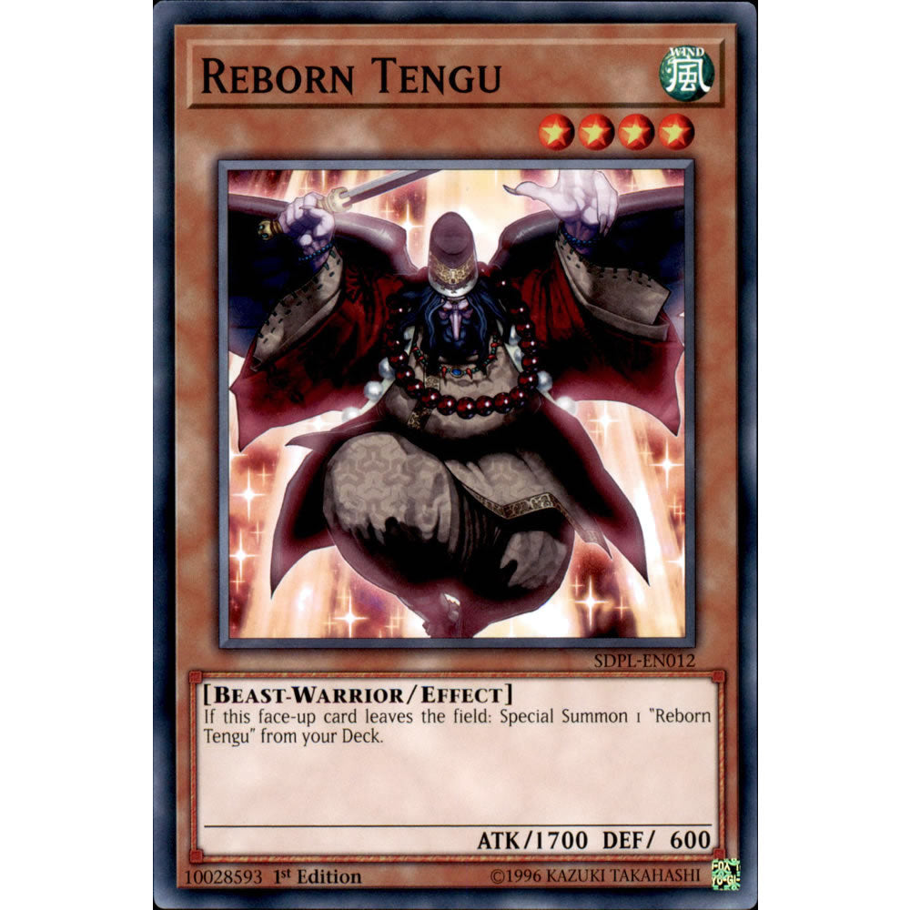 Reborn Tengu SDPL-EN012 Yu-Gi-Oh! Card from the Powercode Link Set