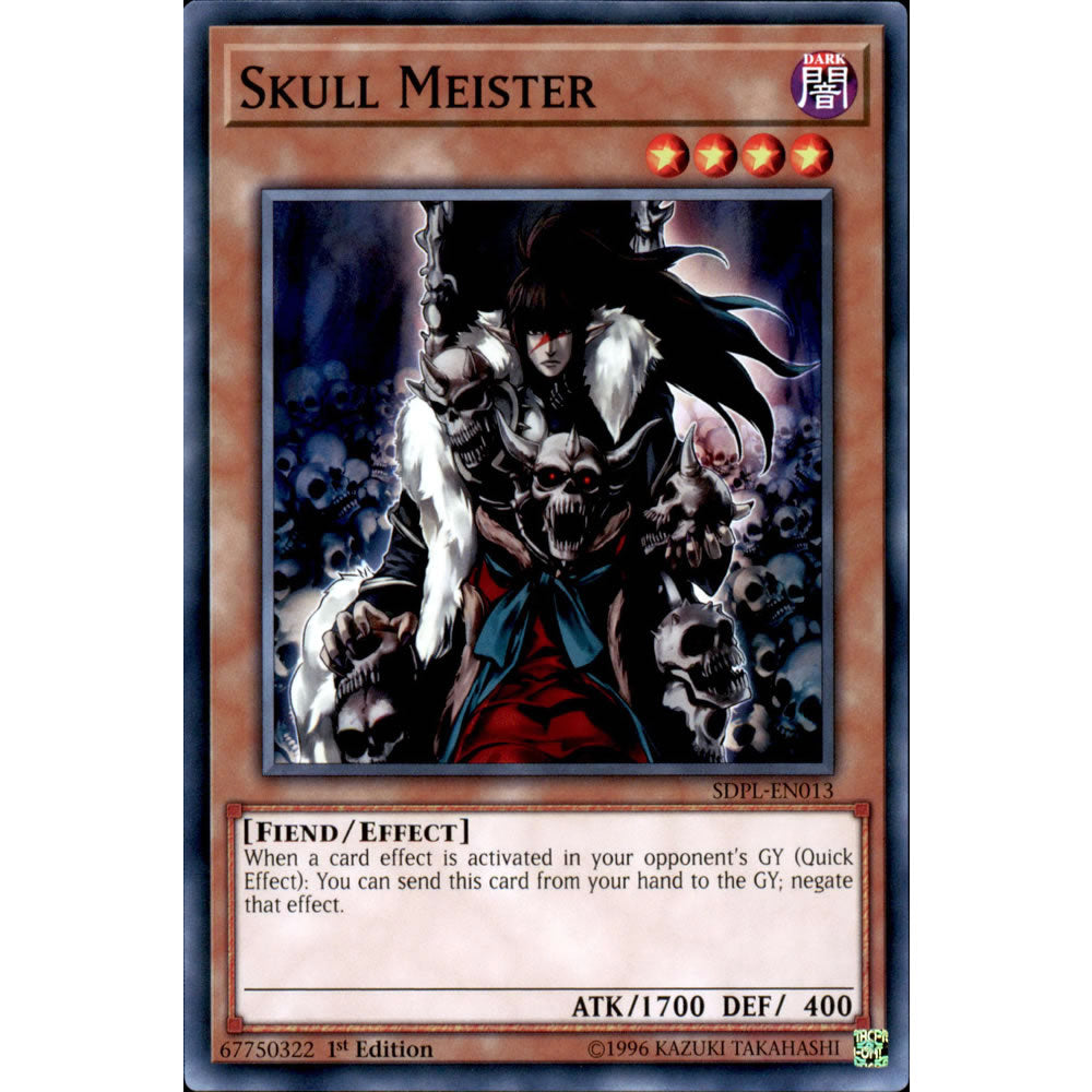 Skull Meister SDPL-EN013 Yu-Gi-Oh! Card from the Powercode Link Set