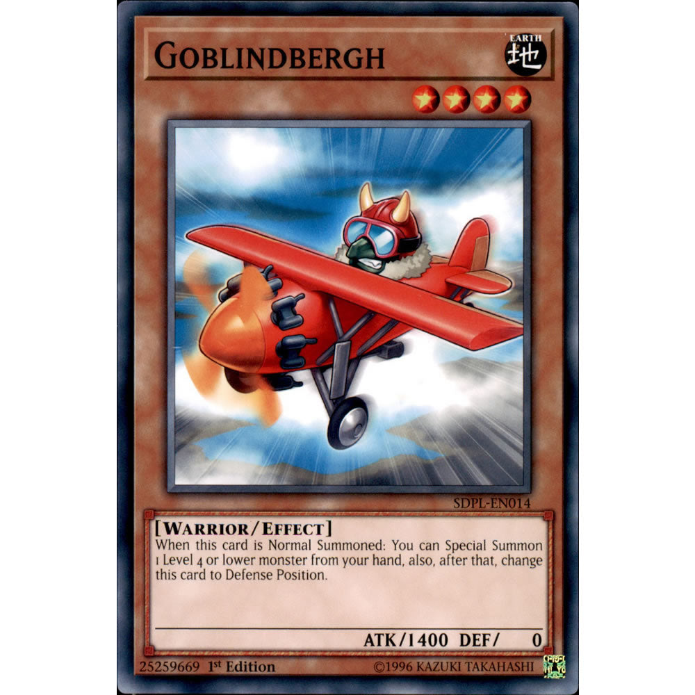 Goblindbergh SDPL-EN014 Yu-Gi-Oh! Card from the Powercode Link Set