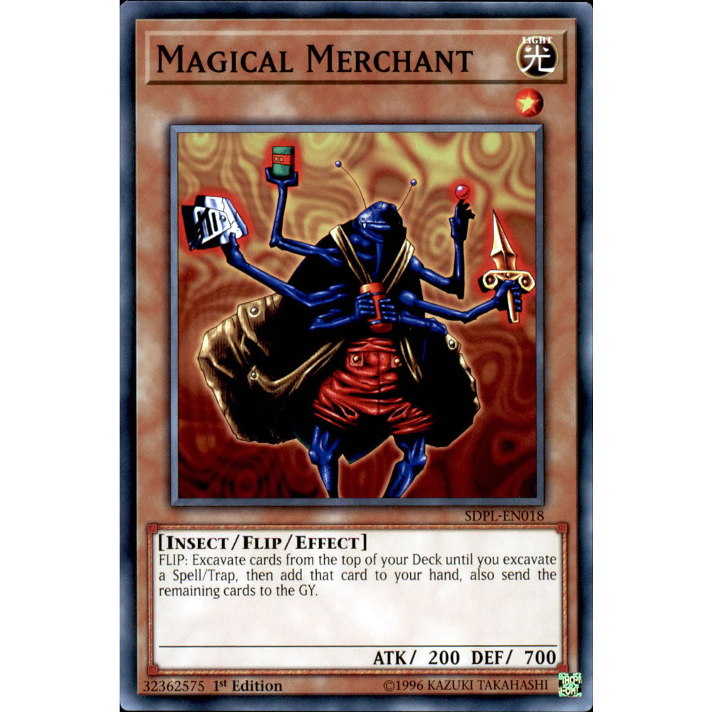 Magical Merchant SDPL-EN018 Yu-Gi-Oh! Card from the Powercode Link Set