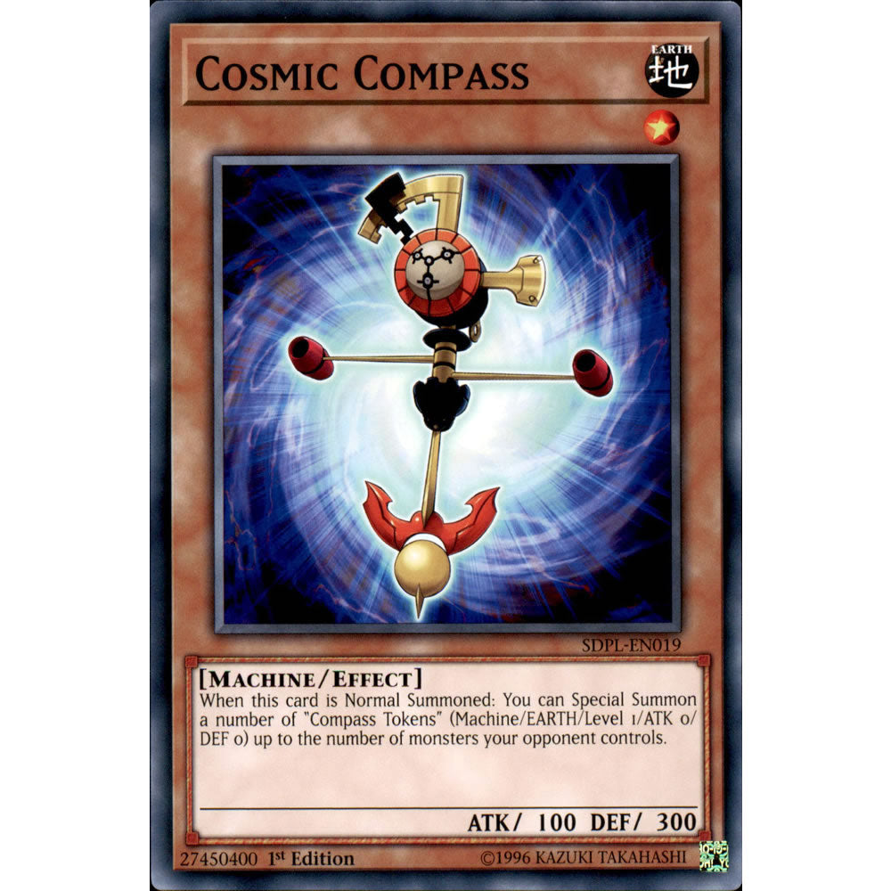 Cosmic Compass SDPL-EN019 Yu-Gi-Oh! Card from the Powercode Link Set