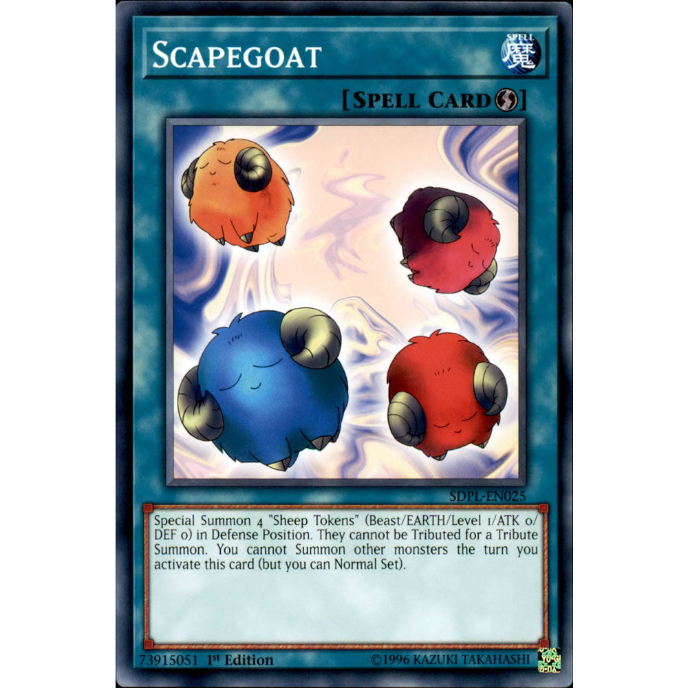 Scapegoat SDPL-EN025 Yu-Gi-Oh! Card from the Powercode Link Set