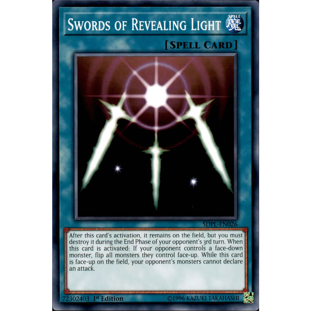 Swords of Revealing Light SDPL-EN026 Yu-Gi-Oh! Card from the Powercode Link Set