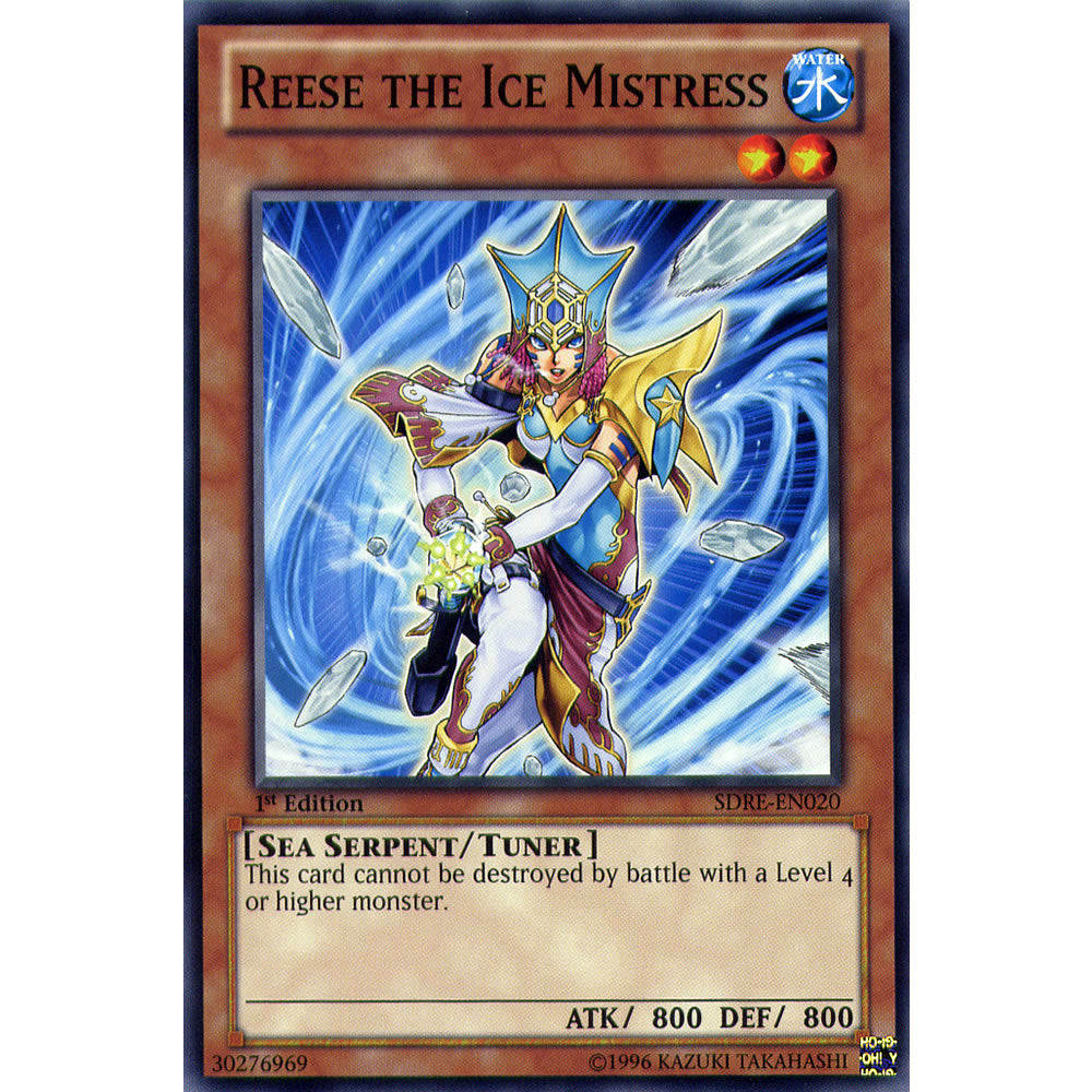 Reese the Ice Mistress SDRE-EN020 Yu-Gi-Oh! Card from the Realm of the Sea Emperor Set