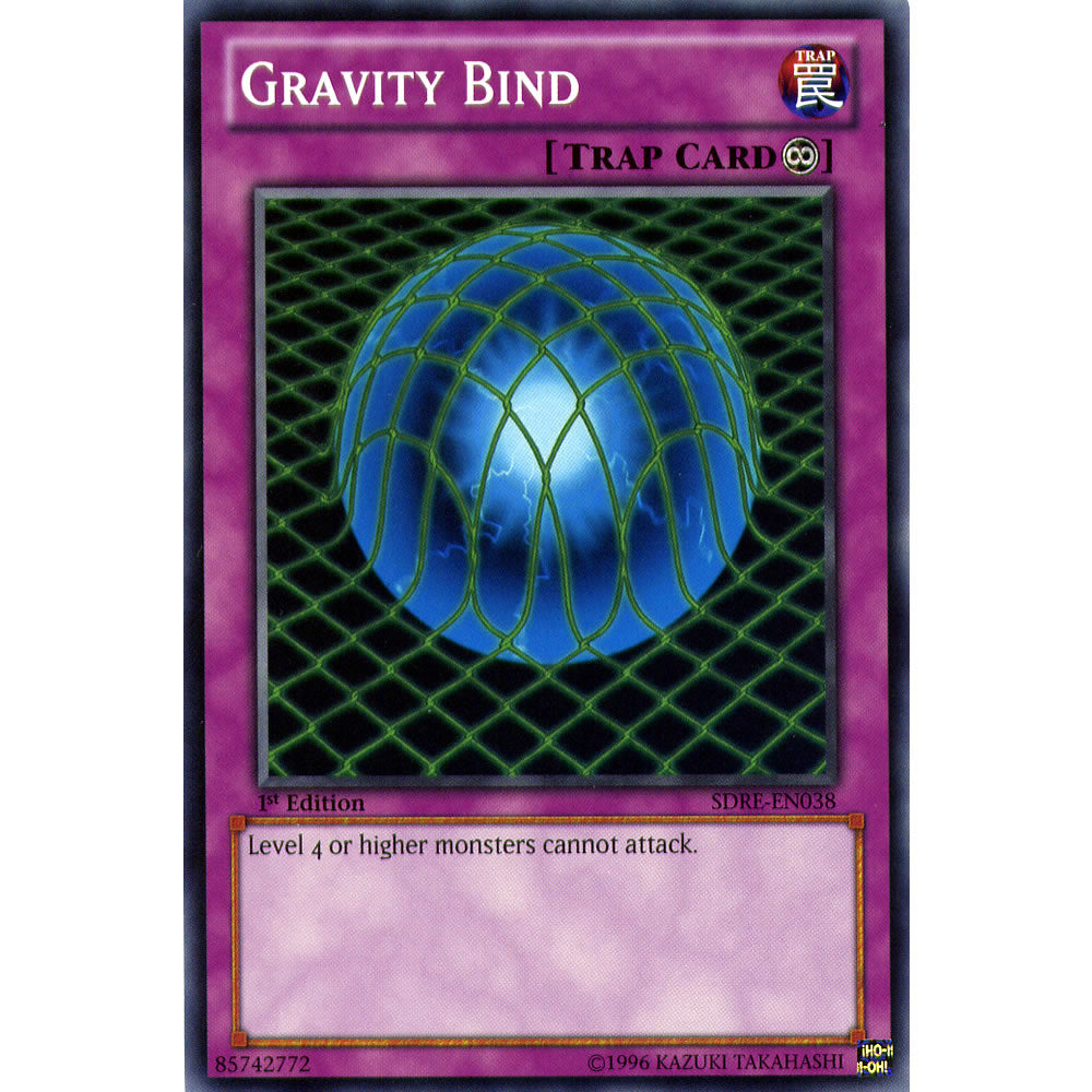 Gravity Bind SDRE-EN038 Yu-Gi-Oh! Card from the Realm of the Sea Emperor Set