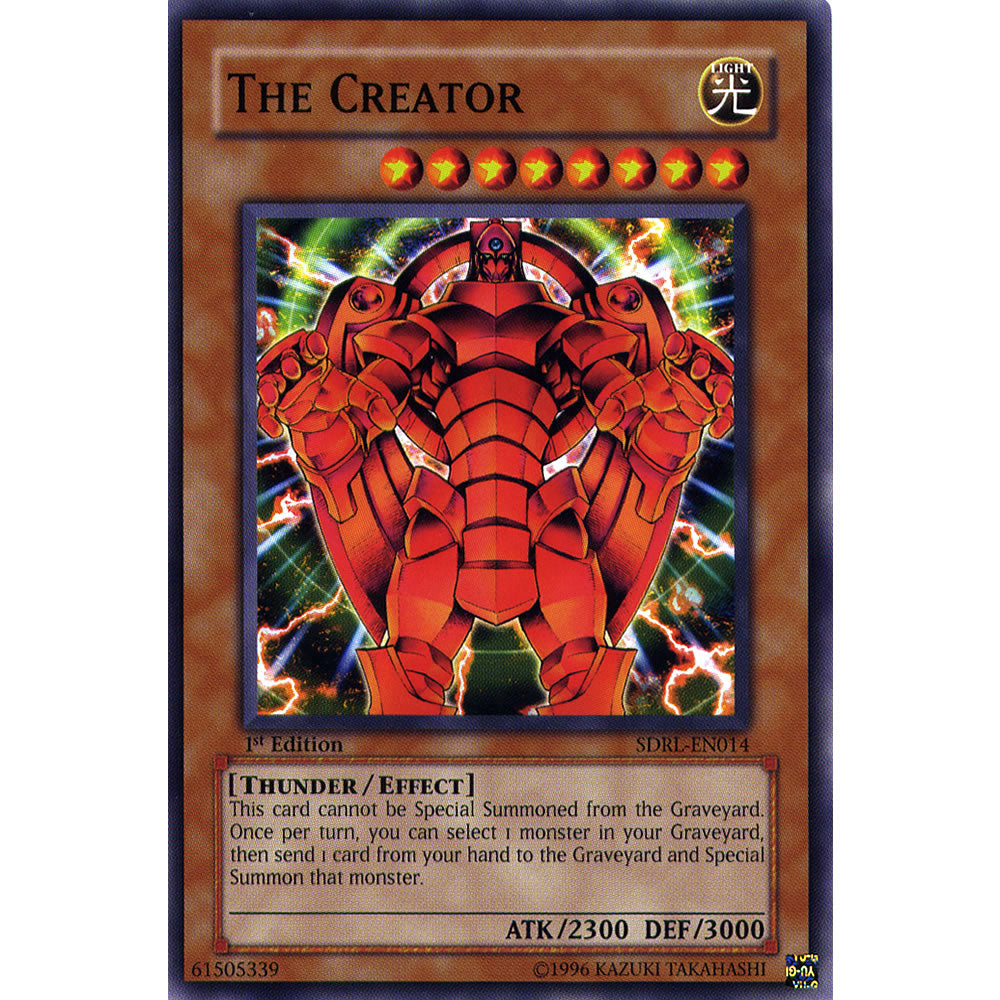 The Creator SDRL-EN014 Yu-Gi-Oh! Card from the Rise of the Dragon Lords Set