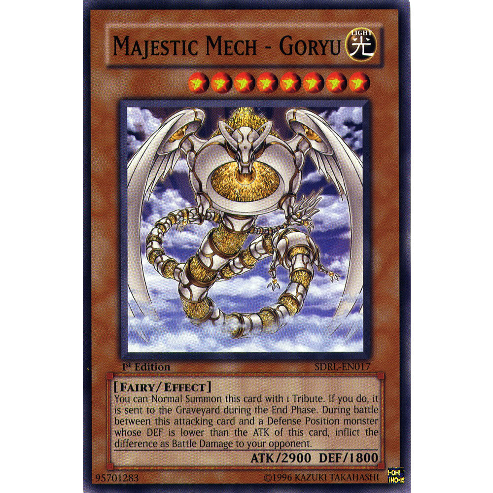 Majestic Mech - Goryu SDRL-EN017 Yu-Gi-Oh! Card from the Rise of the Dragon Lords Set