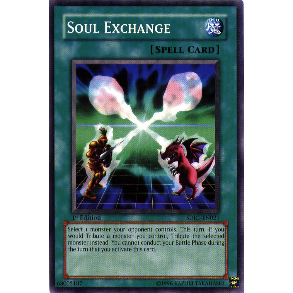 Soul Exchange SDRL-EN021 Yu-Gi-Oh! Card from the Rise of the Dragon Lords Set