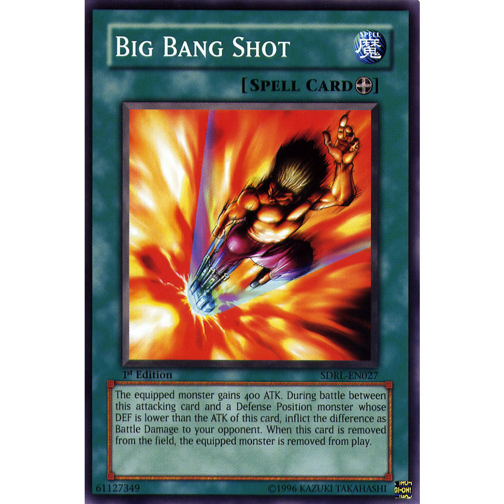 Big Bang Shot SDRL-EN027 Yu-Gi-Oh! Card from the Rise of the Dragon Lords Set