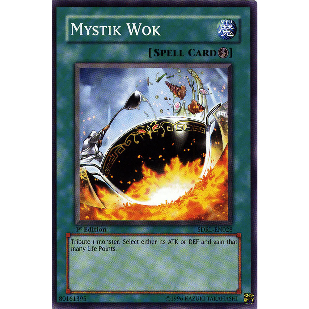 Mystik Wok SDRL-EN028 Yu-Gi-Oh! Card from the Rise of the Dragon Lords Set