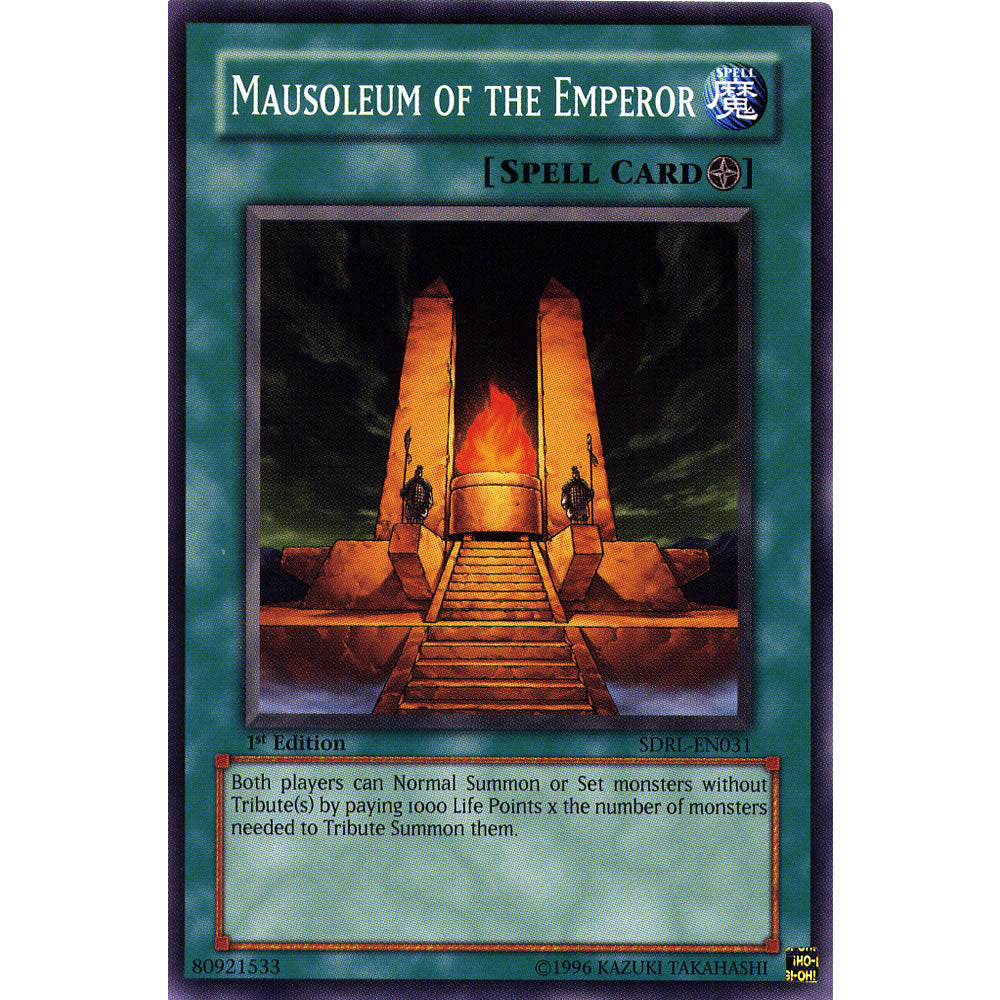 Mausoleum of the Emporer SDRL-EN031 Yu-Gi-Oh! Card from the Rise of the Dragon Lords Set