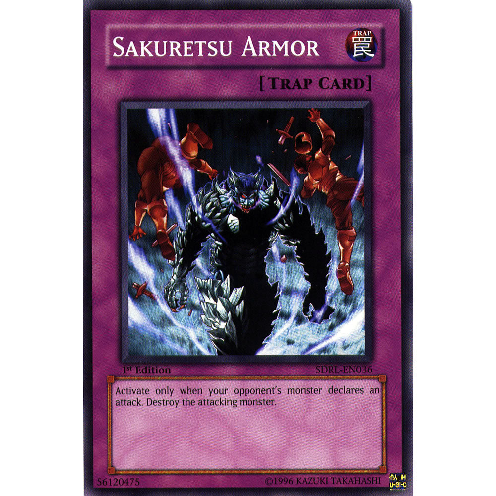 Sakuretsu Armor SDRL-EN036 Yu-Gi-Oh! Card from the Rise of the Dragon Lords Set