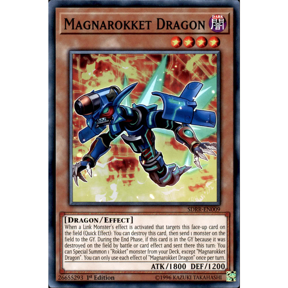 Magnarokket Dragon SDRR-EN009 Yu-Gi-Oh! Card from the Rokket Revolt Set