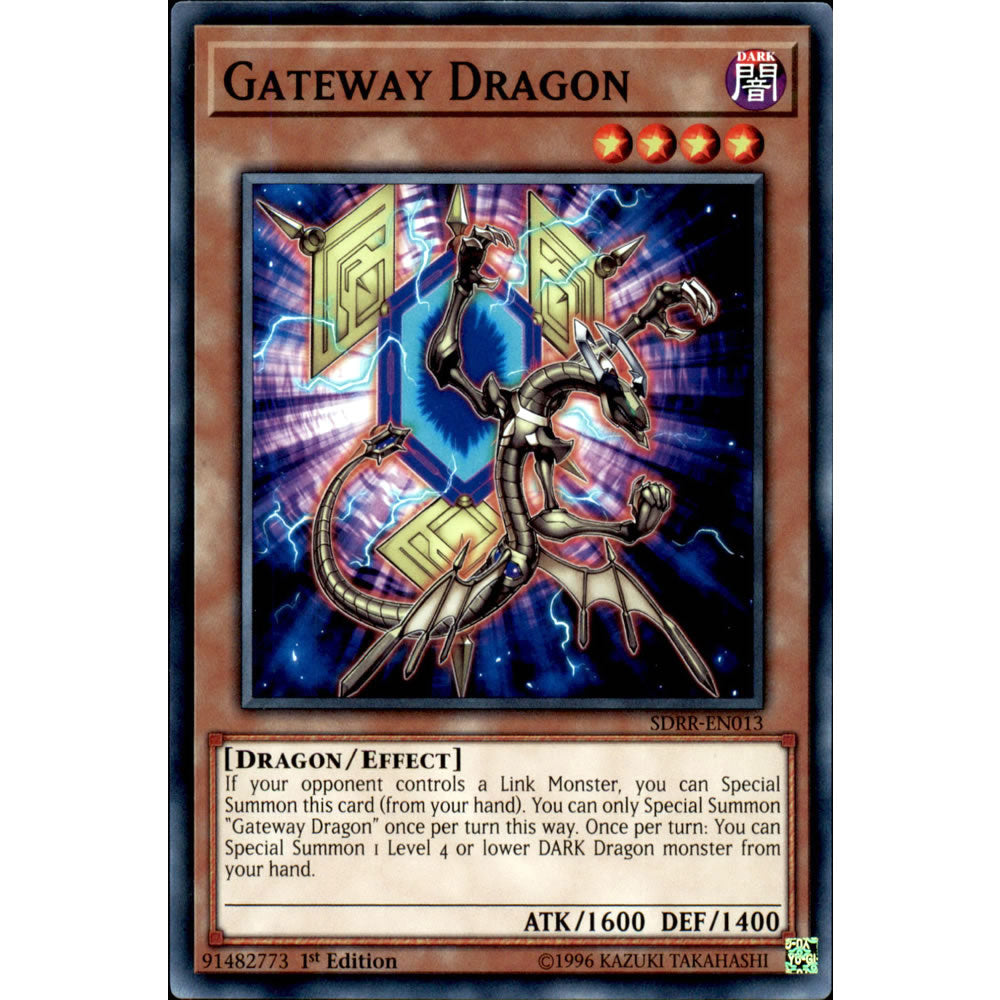 Gateway Dragon SDRR-EN013 Yu-Gi-Oh! Card from the Rokket Revolt Set