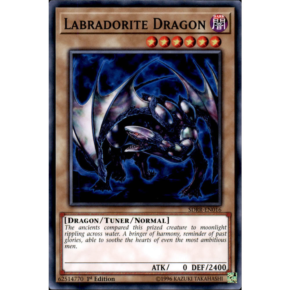 Labradorite Dragon SDRR-EN016 Yu-Gi-Oh! Card from the Rokket Revolt Set
