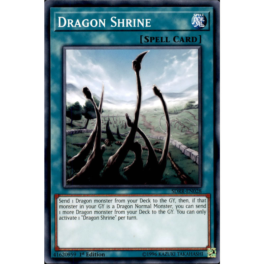 Dragon Shrine SDRR-EN028 Yu-Gi-Oh! Card from the Rokket Revolt Set