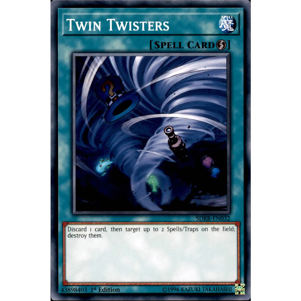 Twin Twisters SDRR-EN032 Yu-Gi-Oh! Card from the Rokket Revolt Set