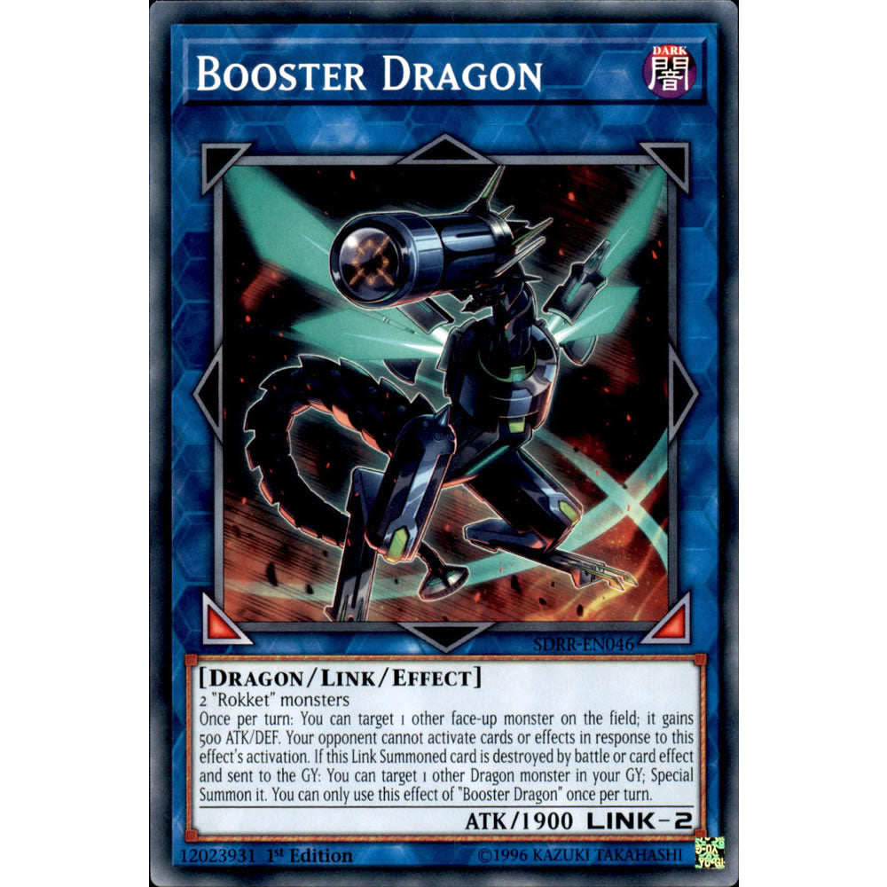 Booster Dragon SDRR-EN046 Yu-Gi-Oh! Card from the Rokket Revolt Set
