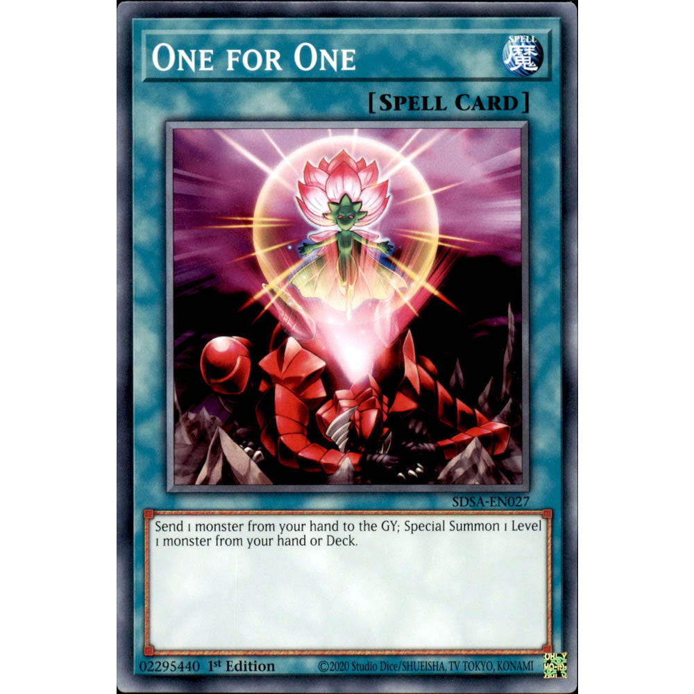 One for One SDSA-EN027 Yu-Gi-Oh! Card from the Sacred Beasts Set