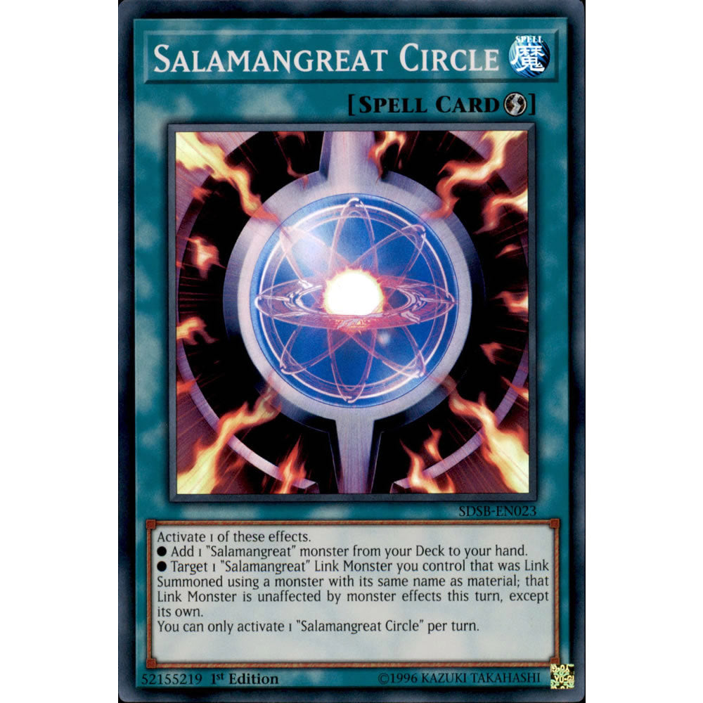 Salamangreat Circle SDSB-EN023 Yu-Gi-Oh! Card from the Soulburner Set