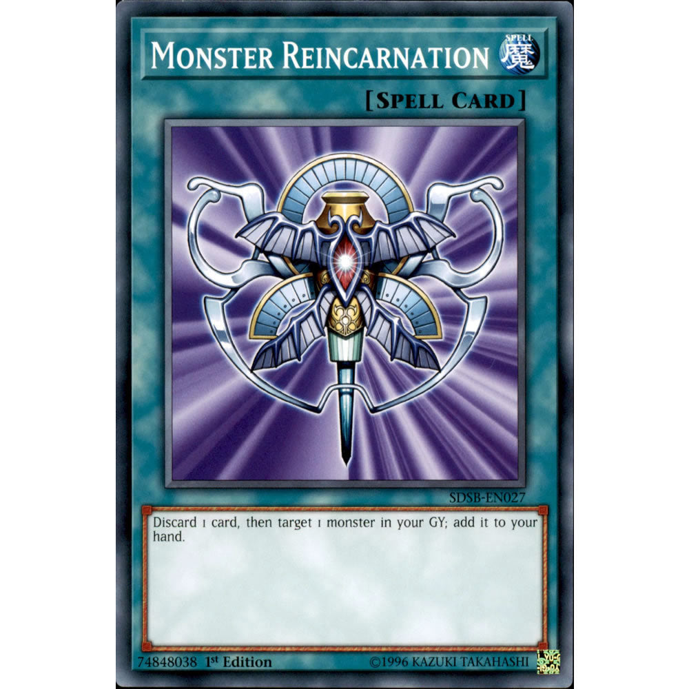 Monster Reincarnation SDSB-EN027 Yu-Gi-Oh! Card from the Soulburner Set