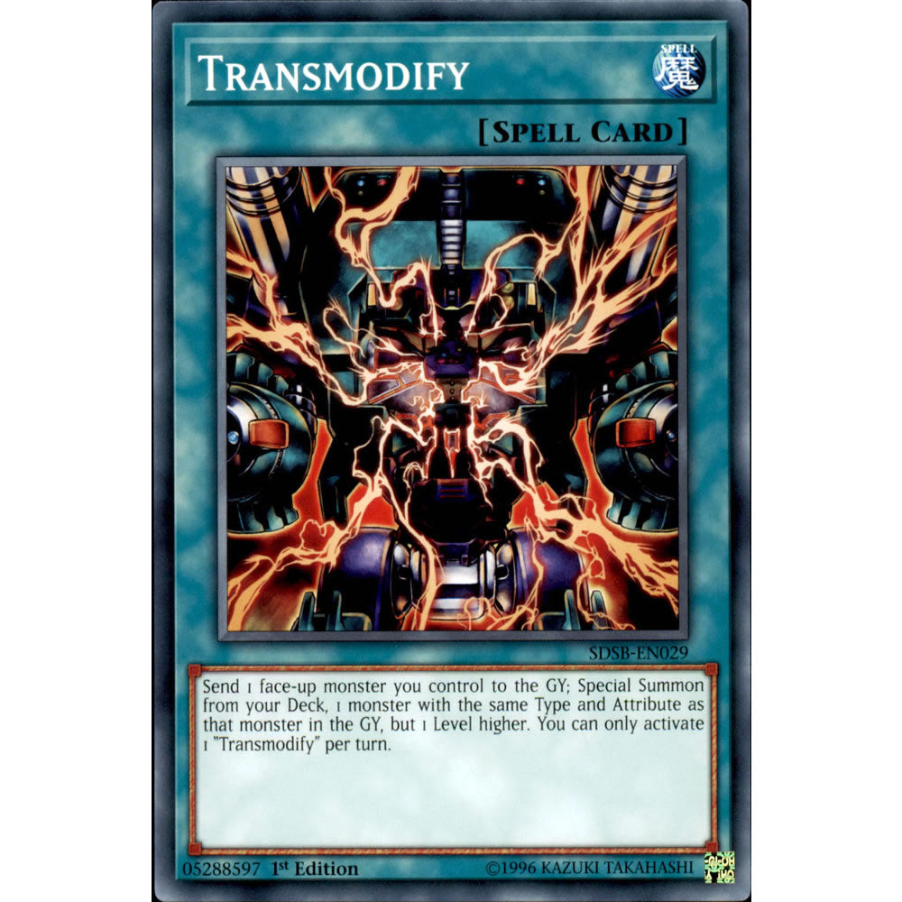 Transmodify SDSB-EN029 Yu-Gi-Oh! Card from the Soulburner Set