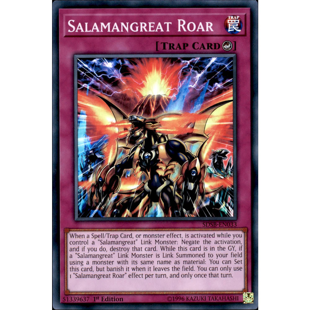 Salamangreat Roar SDSB-EN033 Yu-Gi-Oh! Card from the Soulburner Set