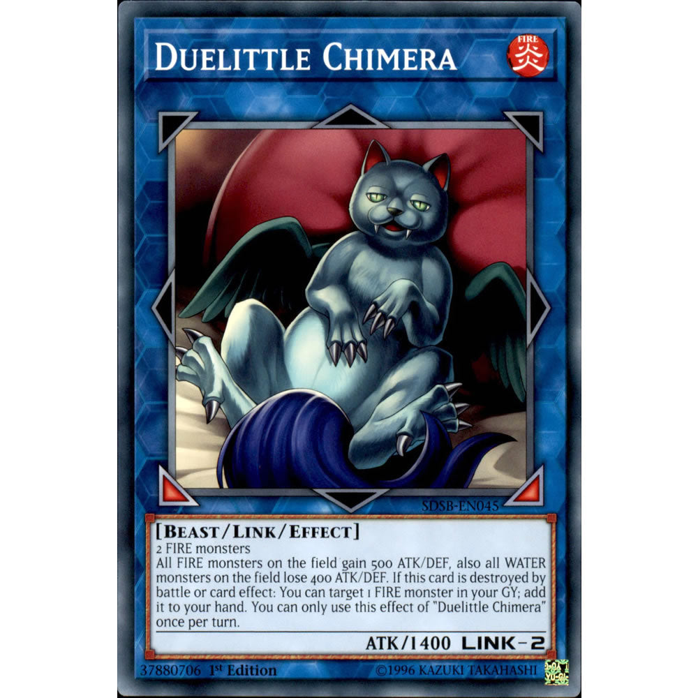 Duelittle Chimera SDSB-EN045 Yu-Gi-Oh! Card from the Soulburner Set