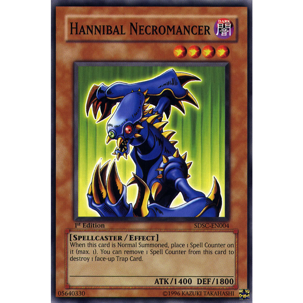 Hannibal Necromancer SDSC-EN004 Yu-Gi-Oh! Card from the Spellcasters Command Set