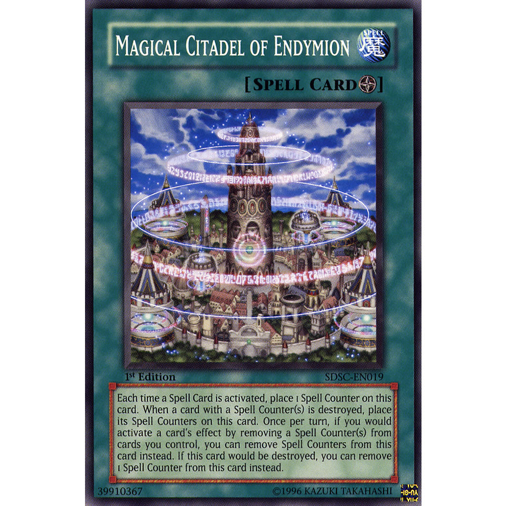 Magical Citidel of Endymion SDSC-EN019 Yu-Gi-Oh! Card from the Spellcasters Command Set