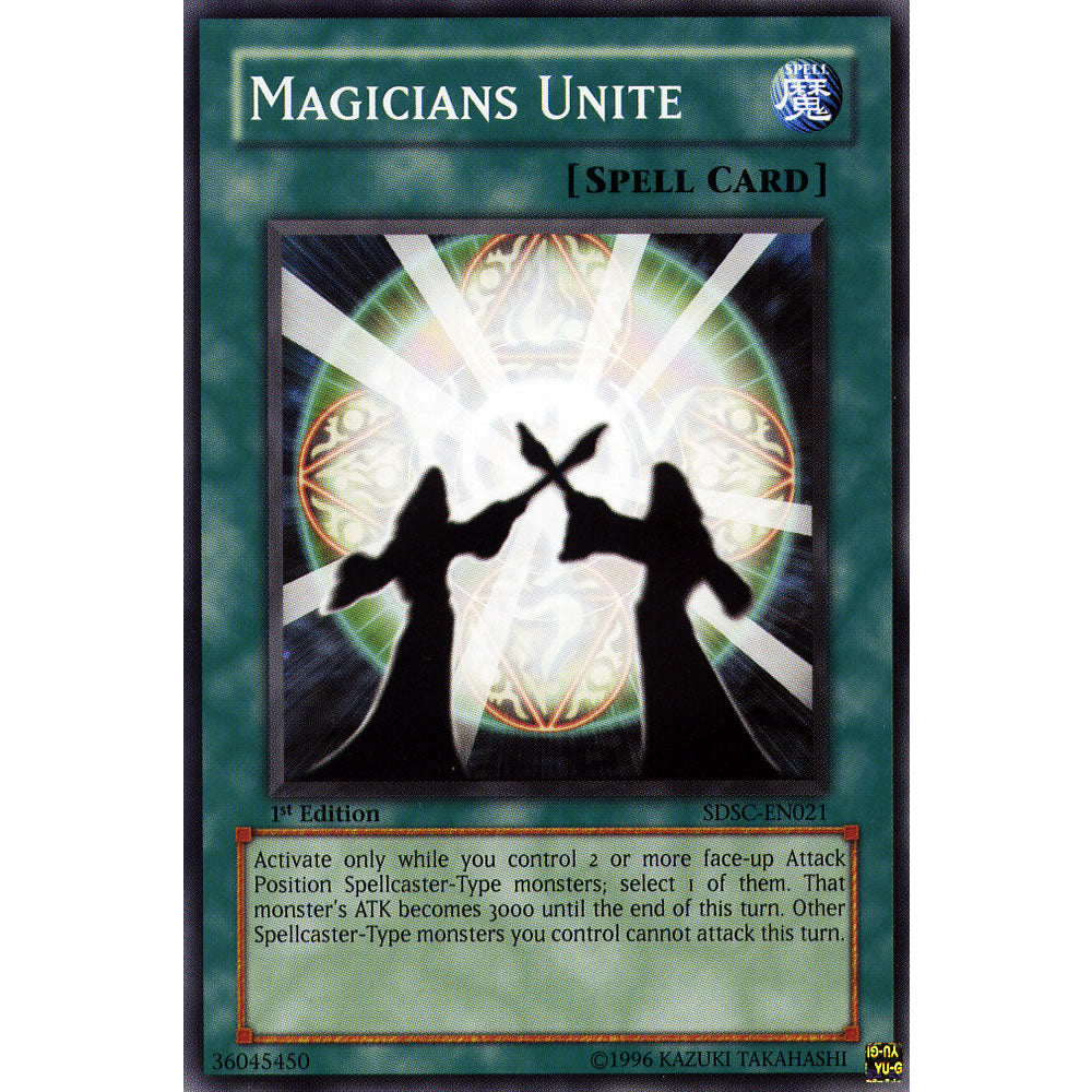 Magicians Unite SDSC-EN021 Yu-Gi-Oh! Card from the Spellcasters Command Set