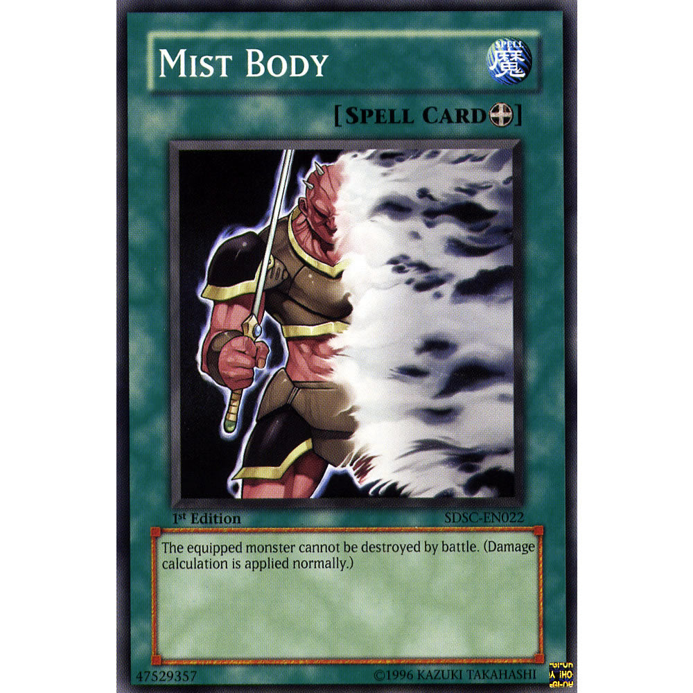 Mist Body SDSC-EN022 Yu-Gi-Oh! Card from the Spellcasters Command Set