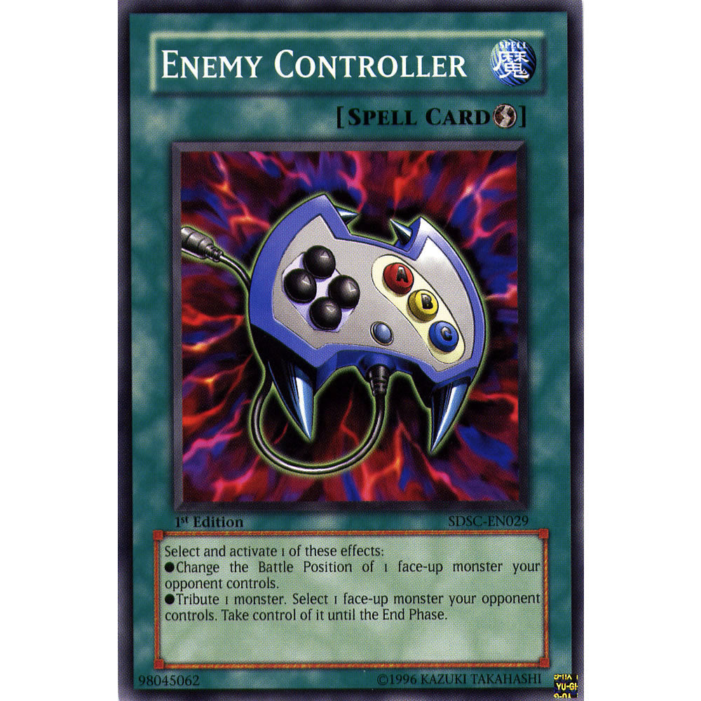 Enemy Controller SDSC-EN029 Yu-Gi-Oh! Card from the Spellcasters Command Set
