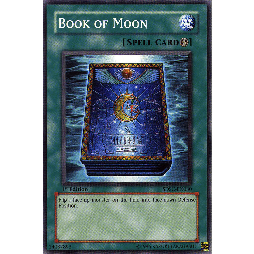 Book of Moon SDSC-EN030 Yu-Gi-Oh! Card from the Spellcasters Command Set
