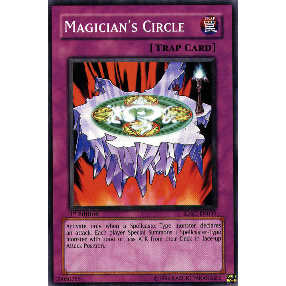 Magician's Circle SDSC-EN035 Yu-Gi-Oh! Card from the Spellcasters Command Set